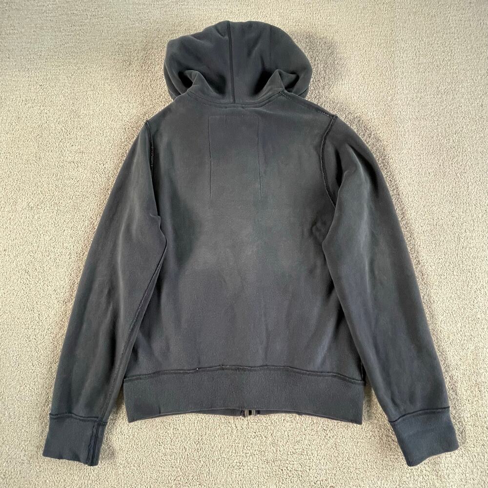 🔥Vintage Y2K Abercrombie & Fitch Spell out Faded Distressed Zip Up Mens Hoodie - Picture 3 of 16